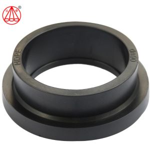 Injection Molded HDPE Fusion Fittings Flange Adaptor Smooth Surface