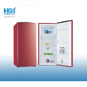 SASO H47.6in Single Door Upright Freezer Red 170L