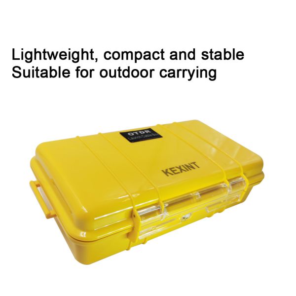 OTDR Launch Cable Box Fiber Optic Tool Outdoor SC/APC LC/APC Connector 1km SM 1310/1550nm