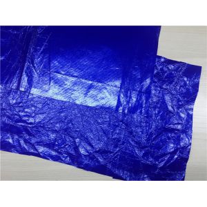For Jacket Or Windbreaker Garment Leather Fabric Royal Blue 0.16mm Dupont Paper