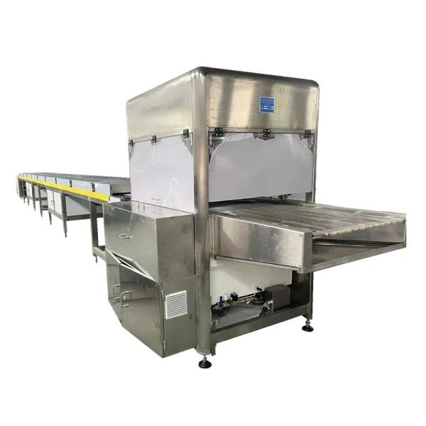 Buy Large Capacity Stainless Steel Chocolate Coating Machine With PLC Control System at wholesale prices