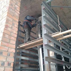 Customized BRICTEC Drying Equipment Drying Chamber Construction Process Display