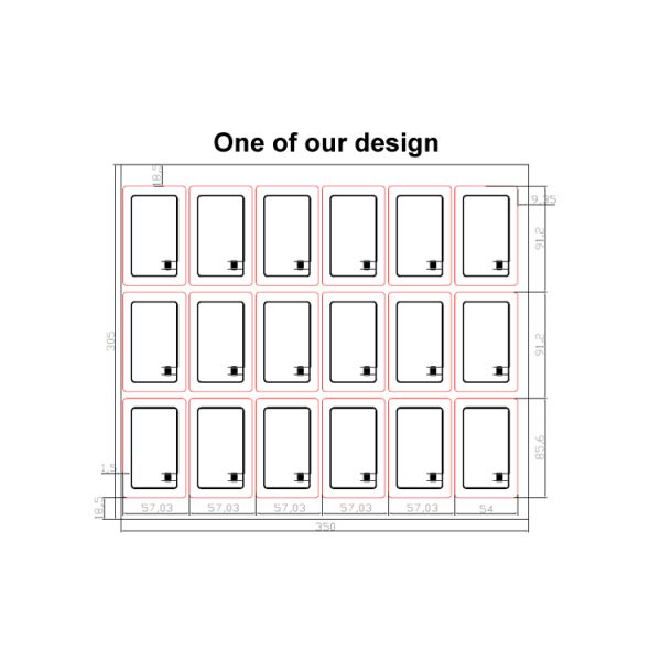 2X5 Copper Wire Smart Chip Material for RFID Card Inlay Prelam PVC Card Materials