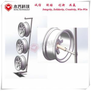 Black Chrome Magnetron Sputtering Equipment Car Wheel Hard Chrome Plating