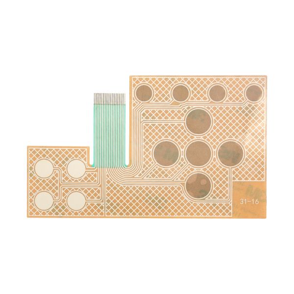 Buy SGS PET Membrane Switch Silk Screen Printing Rubber Membrane Keypad at wholesale prices