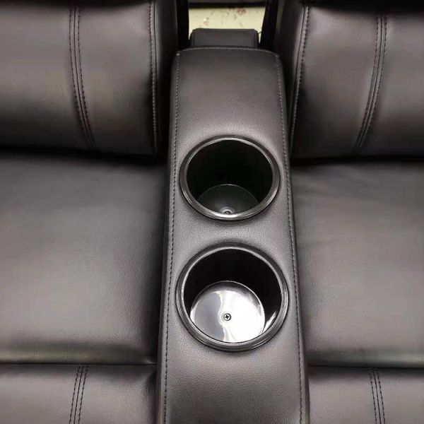 Luxury Commercial Movie Theater Seats Leather Automatic Recliner Chairs