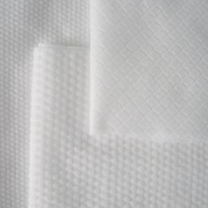 Soft Good Drapability Spunlace Nonwoven Fabric Various Patterns 50g China Export