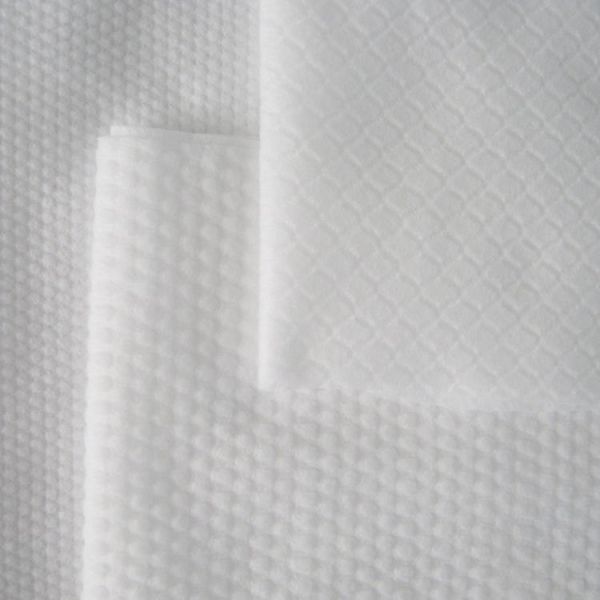 Buy Soft Good Drapability Spunlace Nonwoven Fabric Various Patterns 50g China Export at wholesale prices