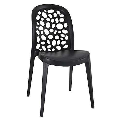 Buy Outdoor Modern Restaurant Plastic Stacking Chairs PP Dining Upholstered at wholesale prices