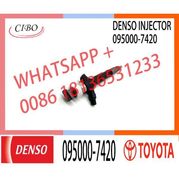 Common Rail Fuel Injector Assembly 095000-7420 23670-30250 injectorfor Toyota Land Cruiser 1KD-FTV 095000-7420 23670-302