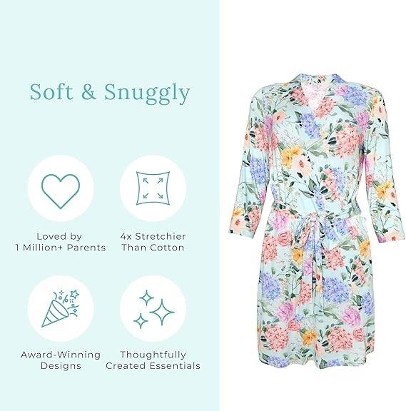 Soft Skin Friendly Maternity Birthing Gown Maternity Gown For Hospital