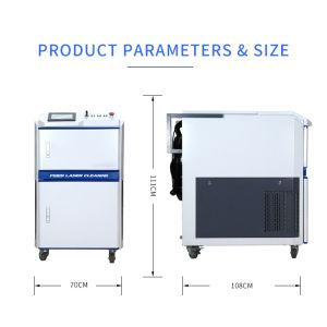 Air Cooled 100w Laser Cleaning Machine Laser Rust Removal Cleaning Machine