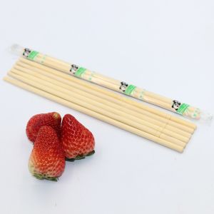 Customized Logo Disposable Bamboo Chopsticks Biodegradable Chopstick Carbonized