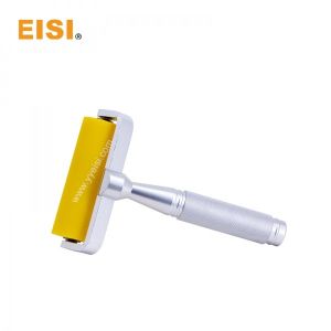 Durable Paper Wheel Rollers With Handle Yellow Color 1 PCS/Paper Box