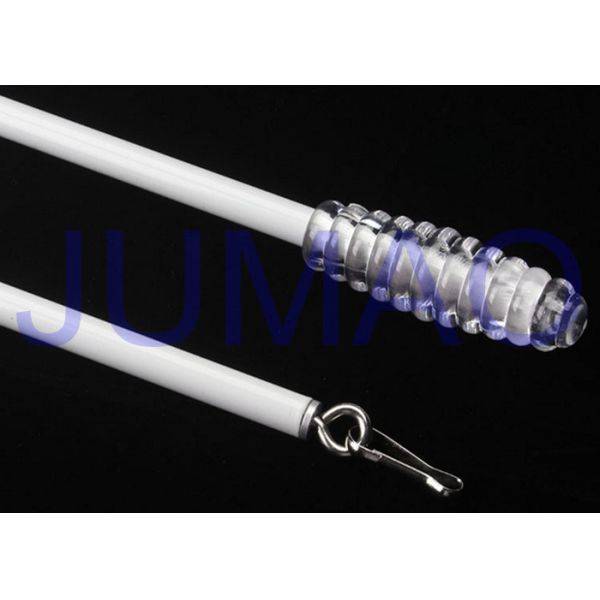 Buy Iron Steel Pipe Basic White Curtain Rods Electroplating Surface With No Break at wholesale prices
