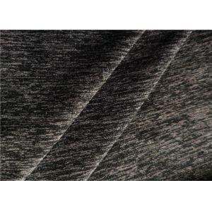 Cation Recycle Polyester Spandex Fabric Melange Single Jersey Material