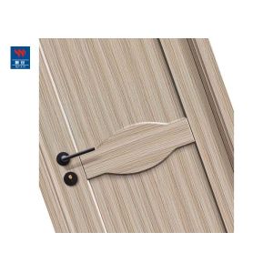 5mm Veneer Entry Wood Door Fireproof For Bedroom