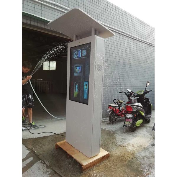 LCD Digital Signage TV Digital Screen Outdoor Advertising Display With Touch Screen For Restaurants