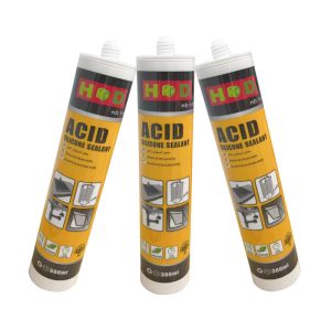 China Quick-drying Acid Glass Adhesive Large Aquariums Transparent Sealant Waterproof on sale