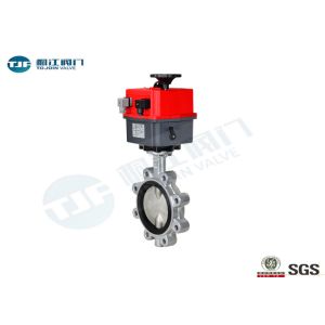 Cast Iron Wafer Butterfly Valve PN10 / PN 16 For Water Source Projects