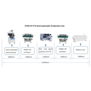 Linear Light Making Machine 180000cph 34pcs Heads SMT Chip Mounter