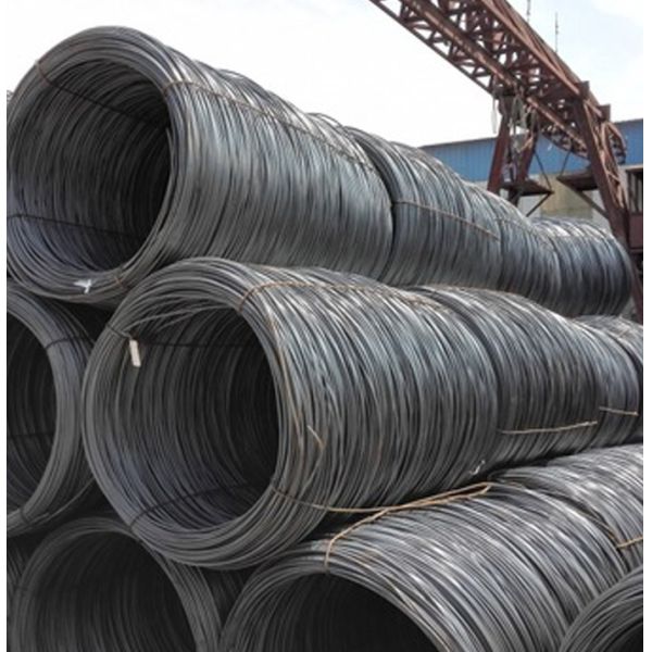 Buy Q195 Q235 Steel Wire Rod Galvanized Iron Wire ISO9001 at wholesale prices