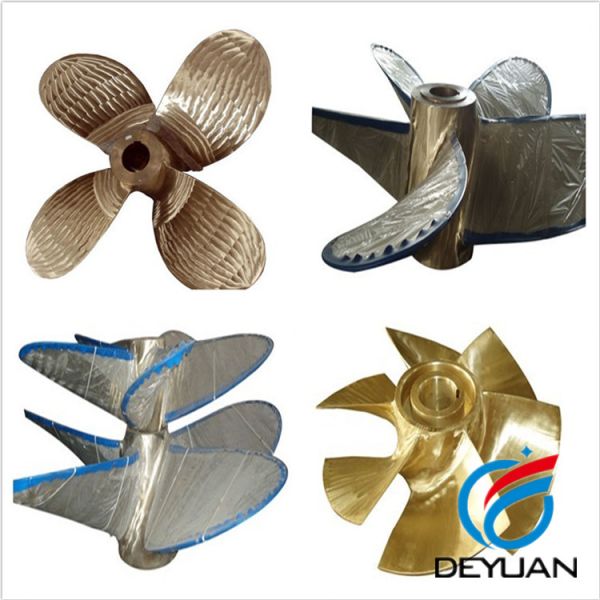 Marine Outboard Ship Propulsion Systems 4 Blade Fixed Pitch Propeller
