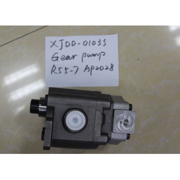Buy Hydraulic Pilot Pump , R55-7 XJDD-01033 Gear Pumps For HYUNDAI Excavator at wholesale prices