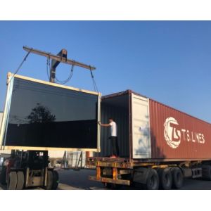 black white tinted glass