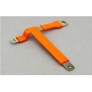 China Epoxy Power Coat Nickel Plated Copper Bus Bar Customized Size 0.4mm Thickness on sale