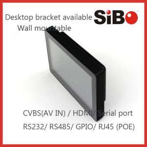 Wall Mount Touch Screen all-in-one Android tablet PC with LED light bar, GPIO,