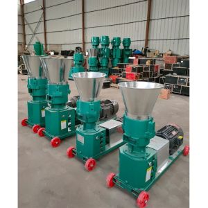 Animal Poultry Fish Feed Making Machine / Wood Pellet Making Machine