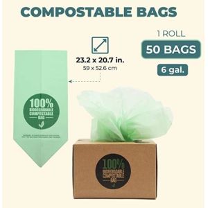 100% Environment Friendly Compostable Cornstarch Garbage Bags, GUARANTEED LOWEST