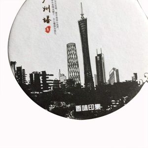 Hanging Round Car Paper Air Freshener Scented Card Package