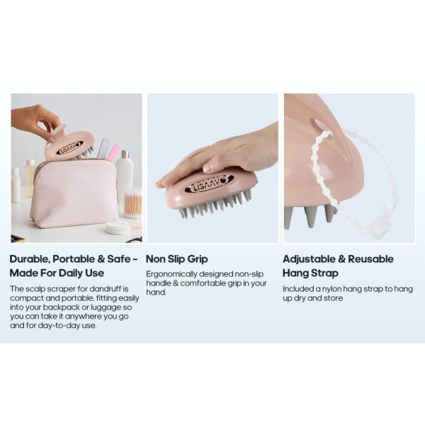 Hair Washing Scalp Massager close-up