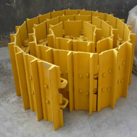 8190MK Undercarriage Track Shoe Group with Forging/Casting Technique in Black or Yellow