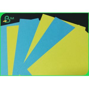 787mm / 850mm Thick Red Yellow Uncoated Printing Paper 110g - 220g