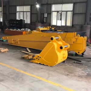 Telescopic Arm For Bucket Digging Foundation House Red Hitachi