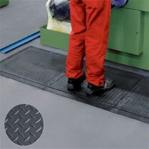 Lab Standing Conductive Rubber 10e6 Ohm 3 Ply ESD Mat