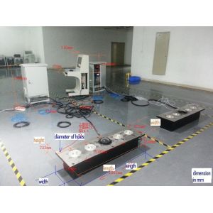 Security Car Parking Entrance Scanner / Under Vehicle Surveillance System to