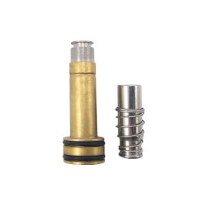 7.9mm OD Flange Version Brass Guide Tube Automobile Part Stem Plunger Assembly