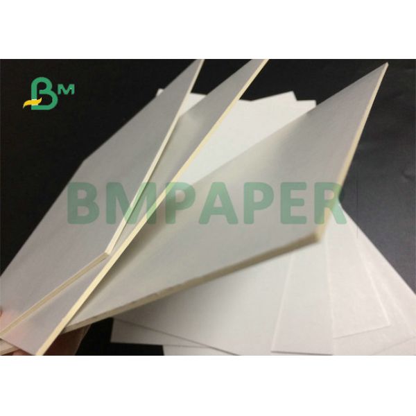 1.2mm 1.5mm 1.8mm Claycoated Board White 2 Side 950 x 1300mm For Gift Carton 