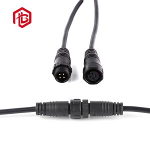 Black Nylon 5 Pin IP68 Watertight Cable Connector