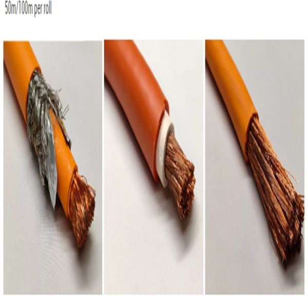 EV HV High Voltage Flexible Silicone Cable 1.5mm2-95mm2 Practical