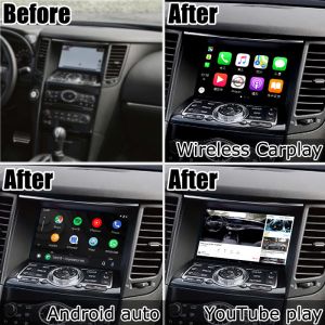 Android 13 Navigation Car Video Interface Support Waze / Youtube For Infiniti
