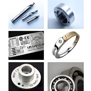 High Precision Desktop Fiber Laser Marking Engraving Machine Stainless Steel