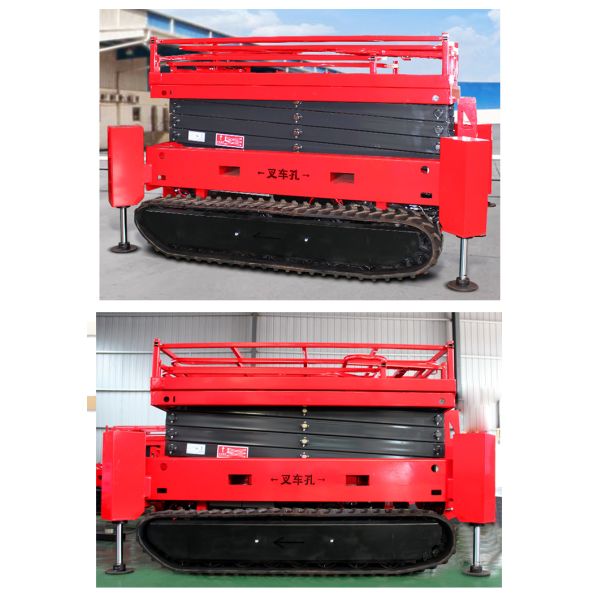 New Hydraulic Scissor Lift Platform for Construction New Lifting Equipment for Hotels