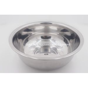Quality 34cm 0.135CBM Stainless Steel Soup Bowl Kitchen Accessories for sale
