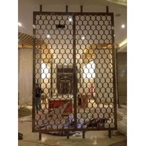 Bronze Stainless Steel Room Divider For Sunshades/Louver/Window Screen