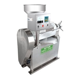 China Groundnut Oil Expeller Machine , 55kg 1PH Mustard Oil Press Machine on sale